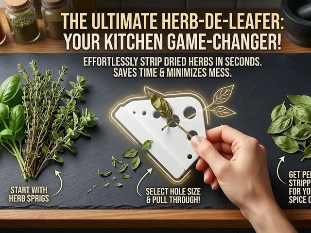 Pro Herb Stripper: Effortless Leaf Remover
