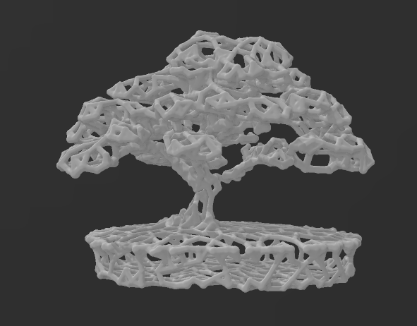 Miniatura 3 do modelo 3D Arbre organic