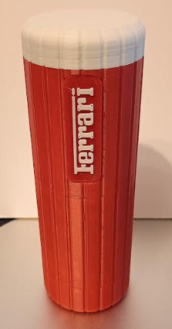 PENCIL CASE (FERRARI) 3D model thumbnail