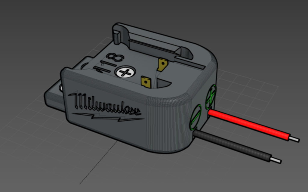 Milwaukee M18 Battery Adapter