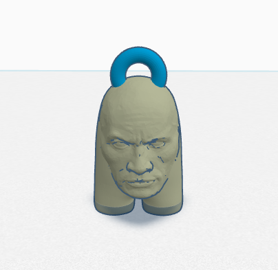 Rockmongus keychain 3D model