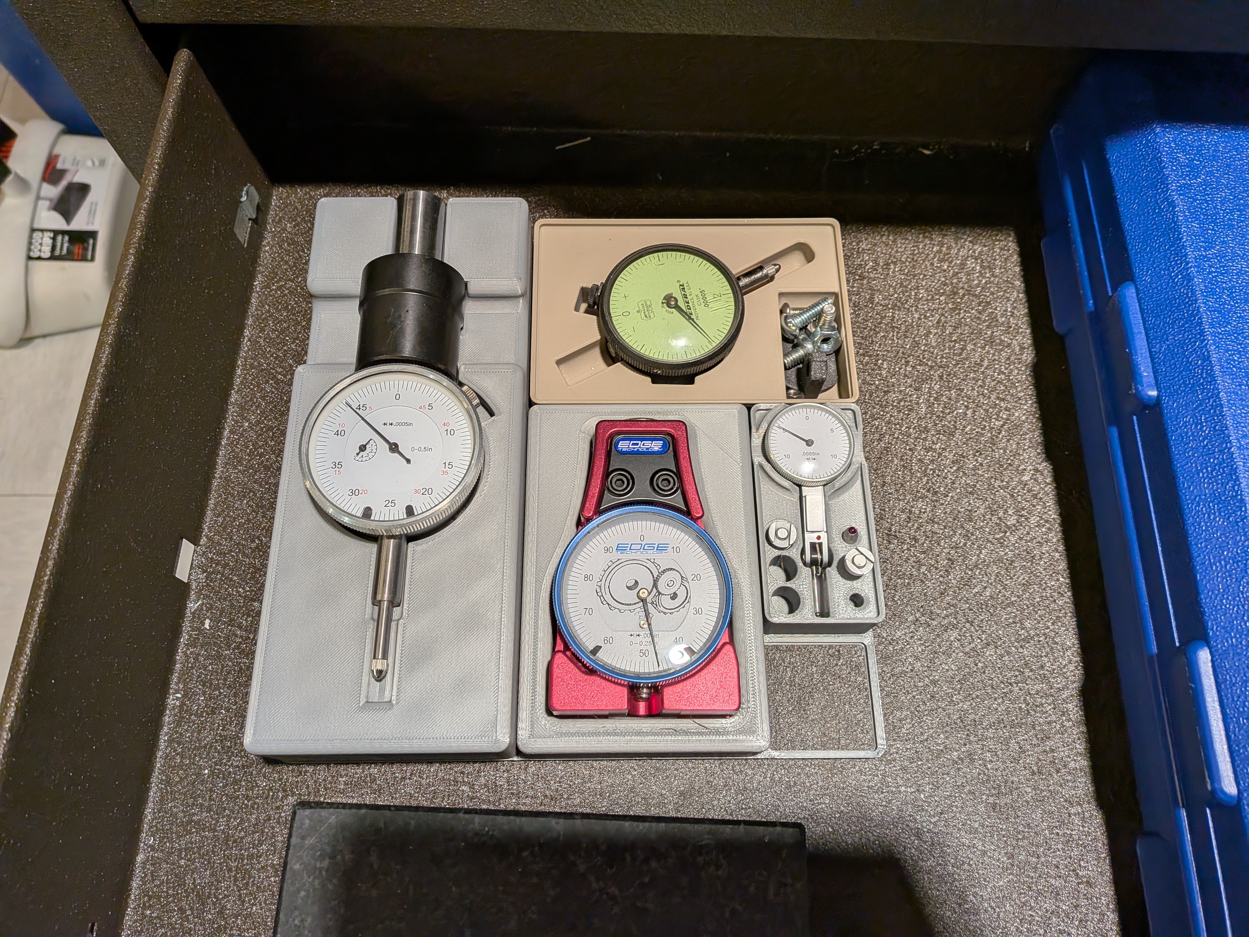 Edge Technology Z Axis touch off Gage - Gridfinity