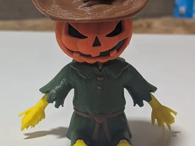Wackelkopf Flexi Vogelscheuche / Wobblehead Flexi Scarecrow