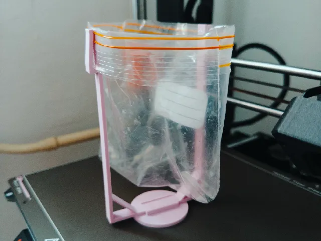 Reusable bag holder