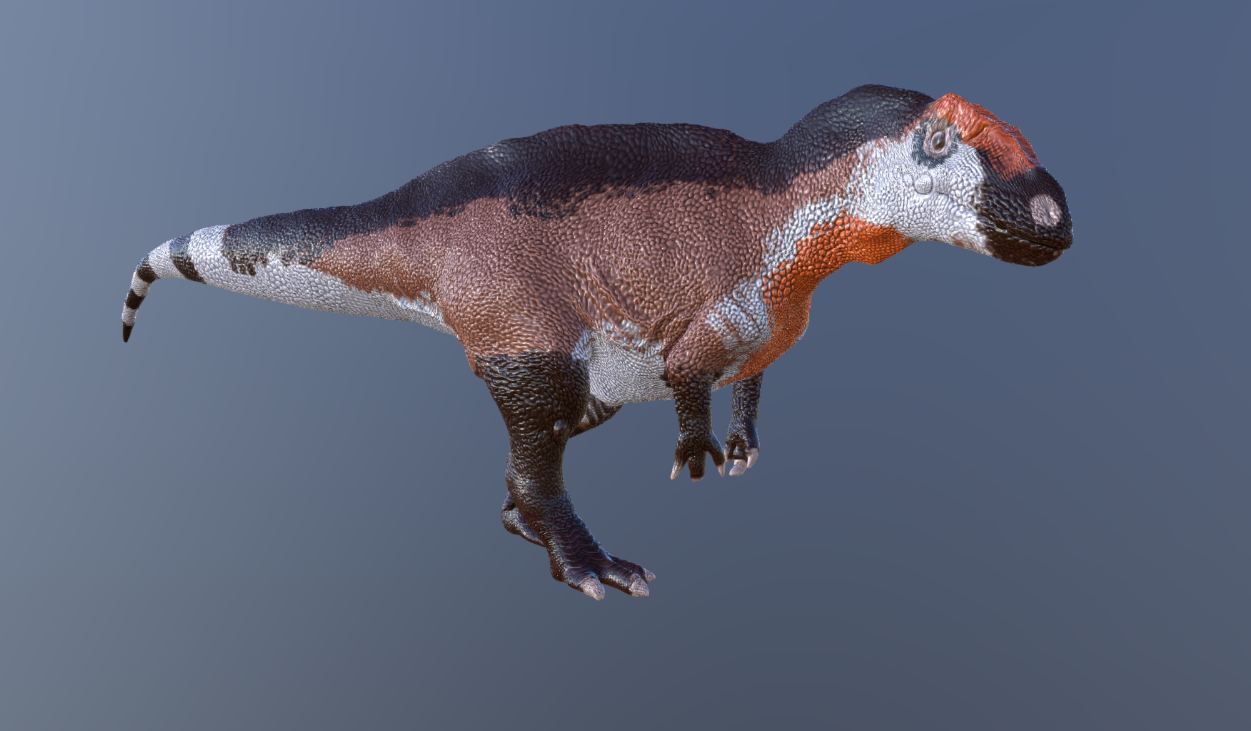 acrocanthrosaurus — miniatura 2