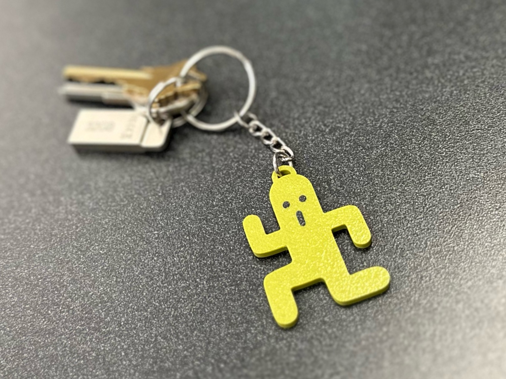 Final Fantasy Cactuar Keychain