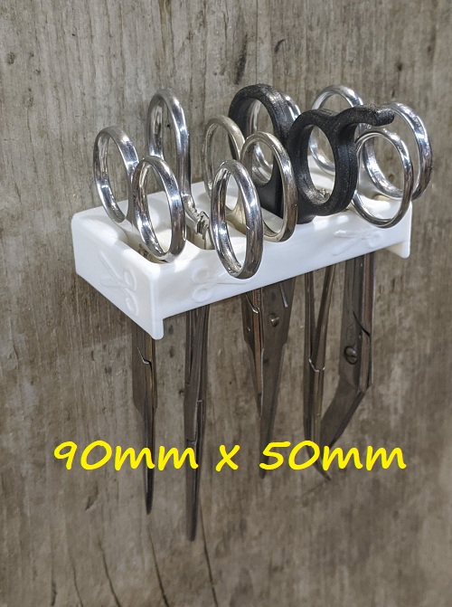 Six Small Scissors Forceps Holder Wall Mount — miniatura 7