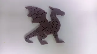 Flexi Dragon Toy