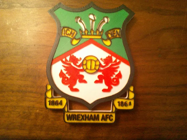Wrexham A.F.C Logo Coaster or Plaque
