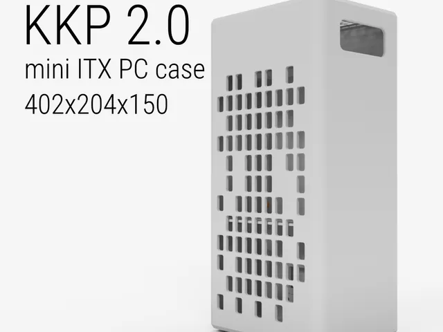 KKP 2.0 - Vertical mini ITX PC case