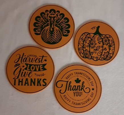Thanksgiving coaster