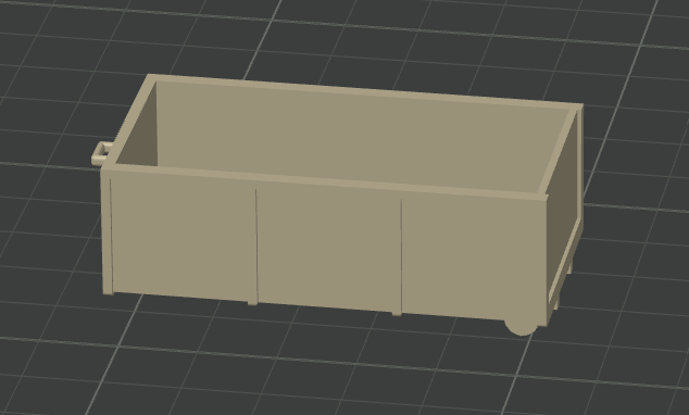 Abrollcontainer H0