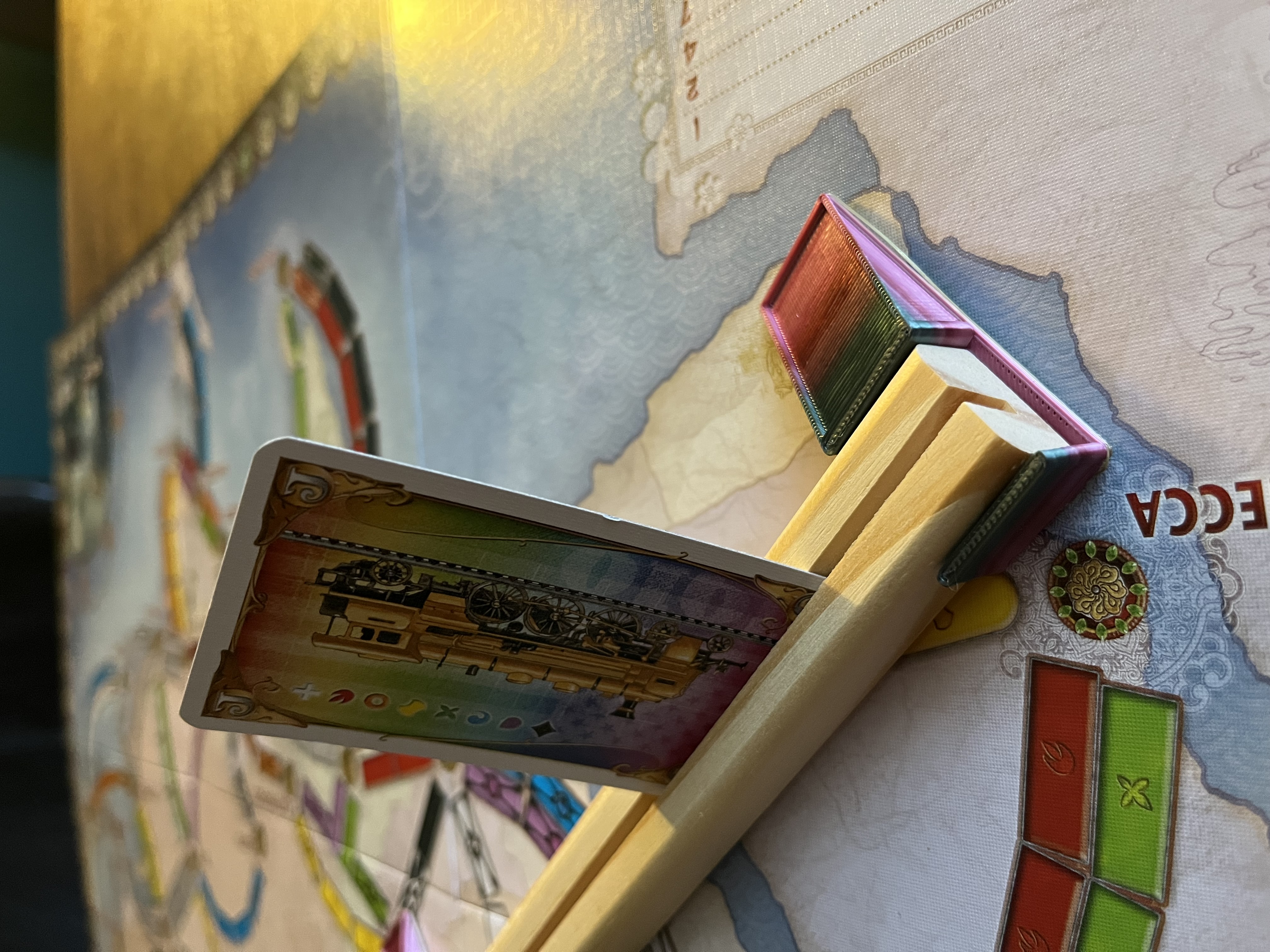 Ticket to Ride Wooden Stand Supports