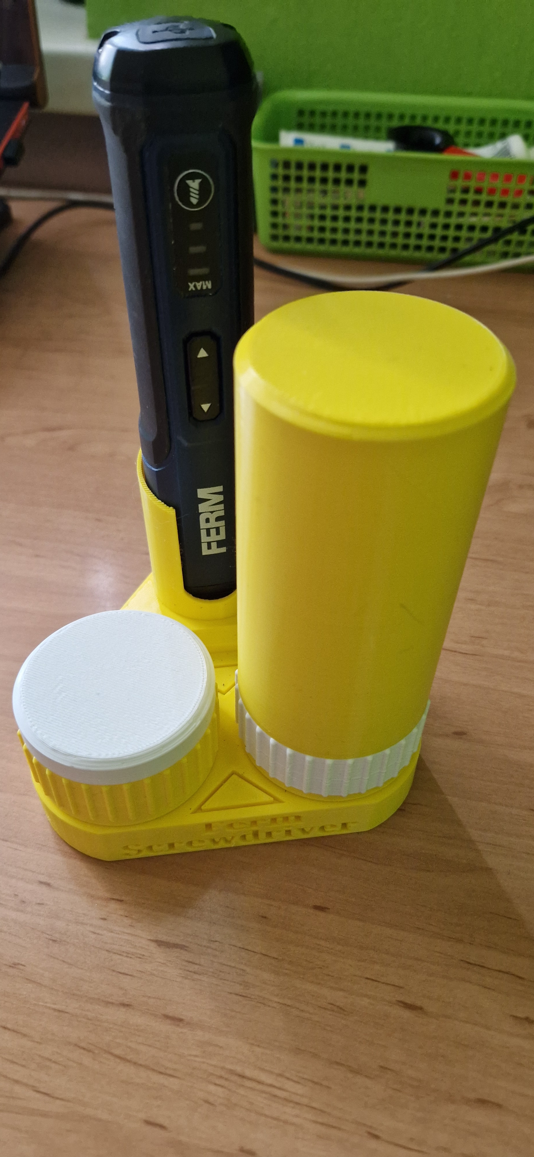 FERM screwdriver box - hexagonal drills, bits