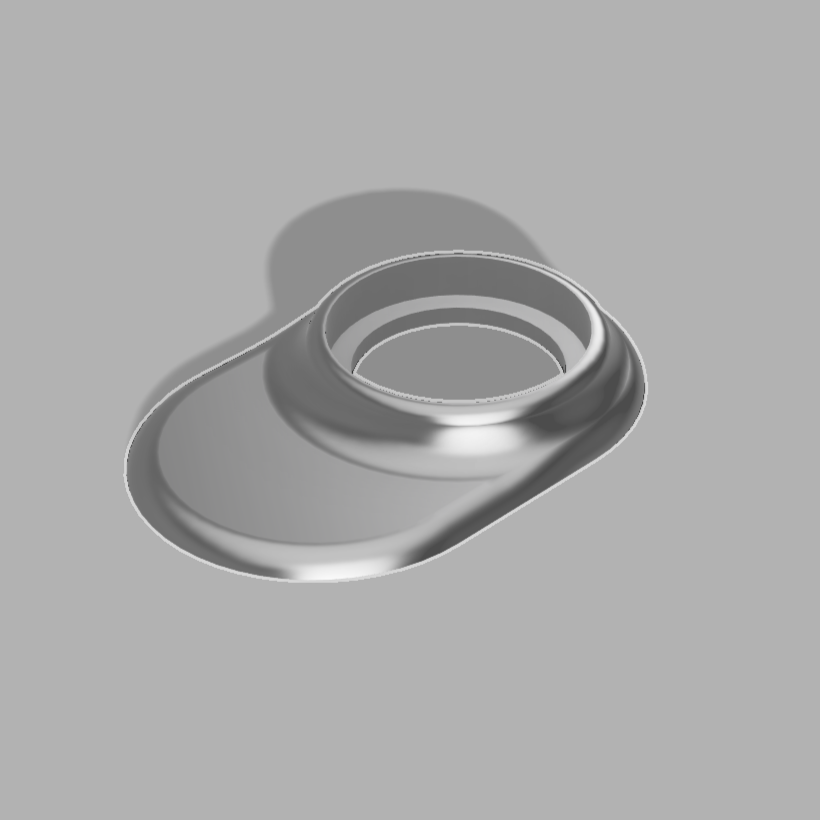 Foot for Biltema gas burner.