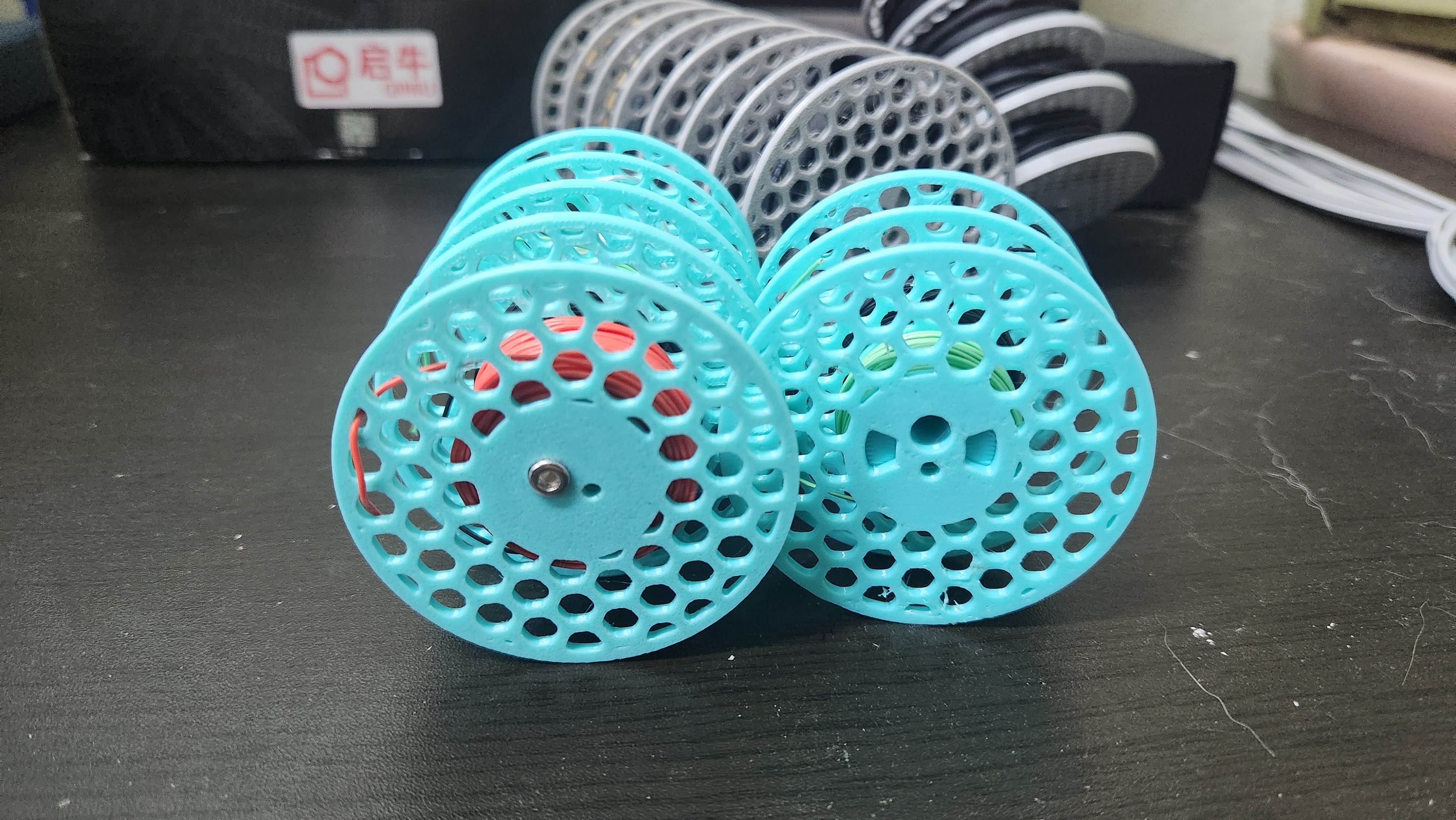 Miniatura 2 do modelo 3D Mini Stackable Wire Spool