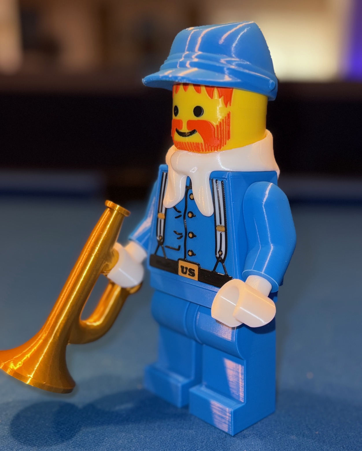 Cavalry Soldier Brick MegaFigure (5:1 Scale) — miniatura 2
