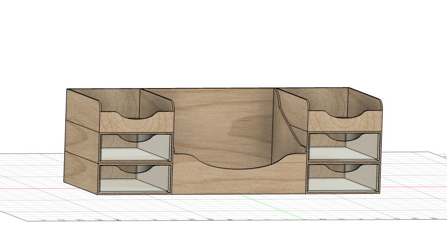 ORGANIZZATORE GT563 3D model