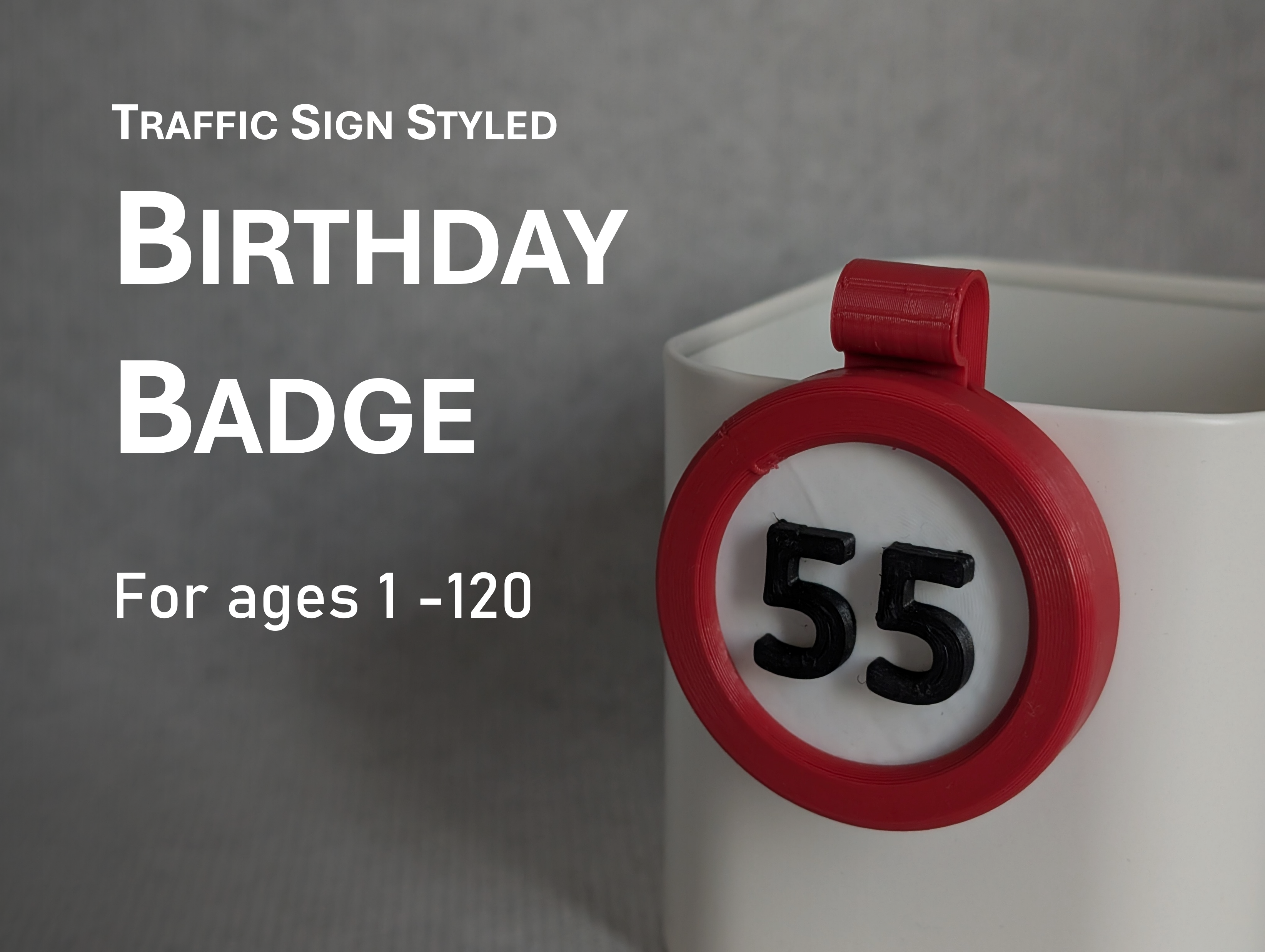 Birthday Badge