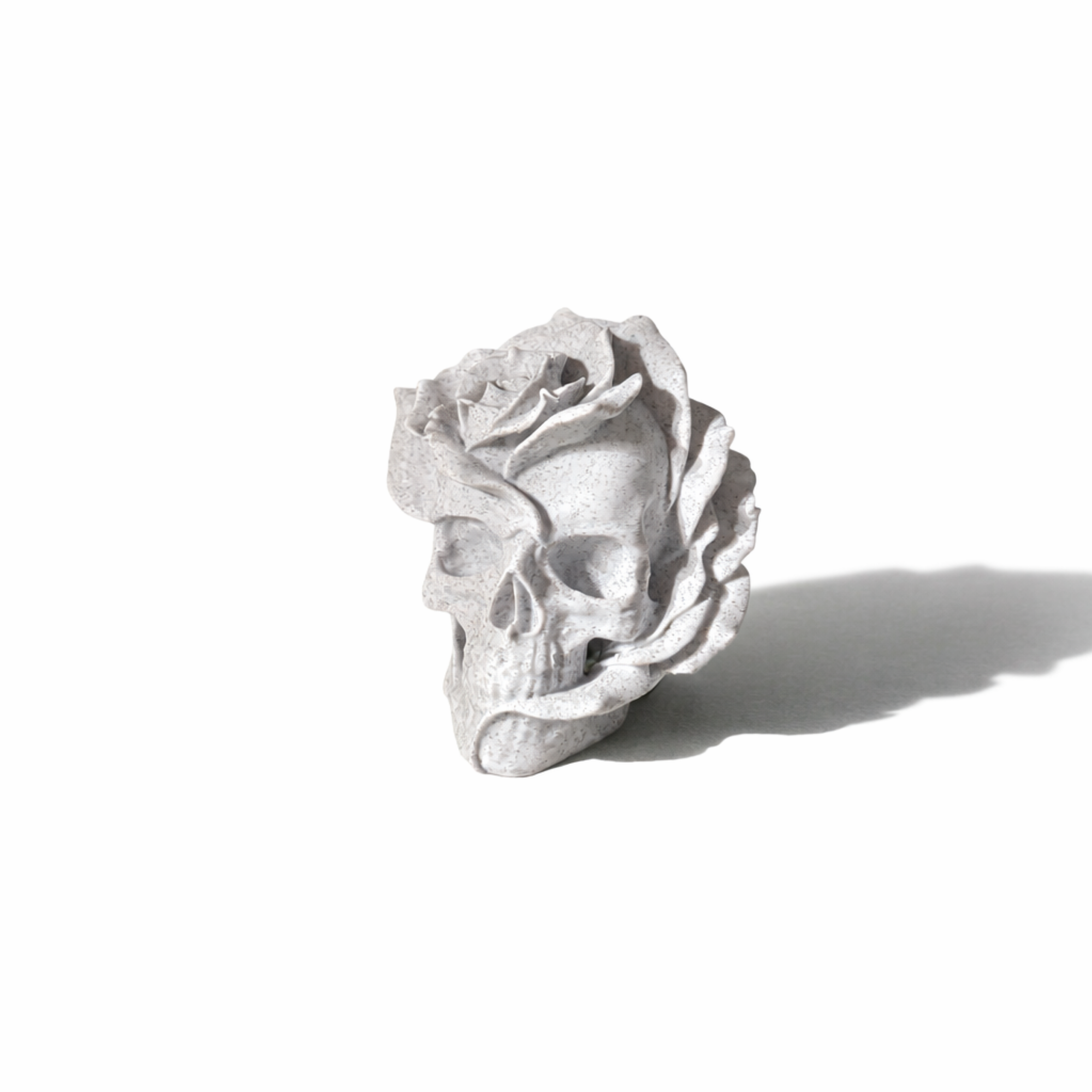 SKELETON HEAD ROSE - WINE BOTTLE LID / THE PERFECT WINE BOTTLE GIFT UPGRADE / PRESENT / GOTHIC — miniatura 5