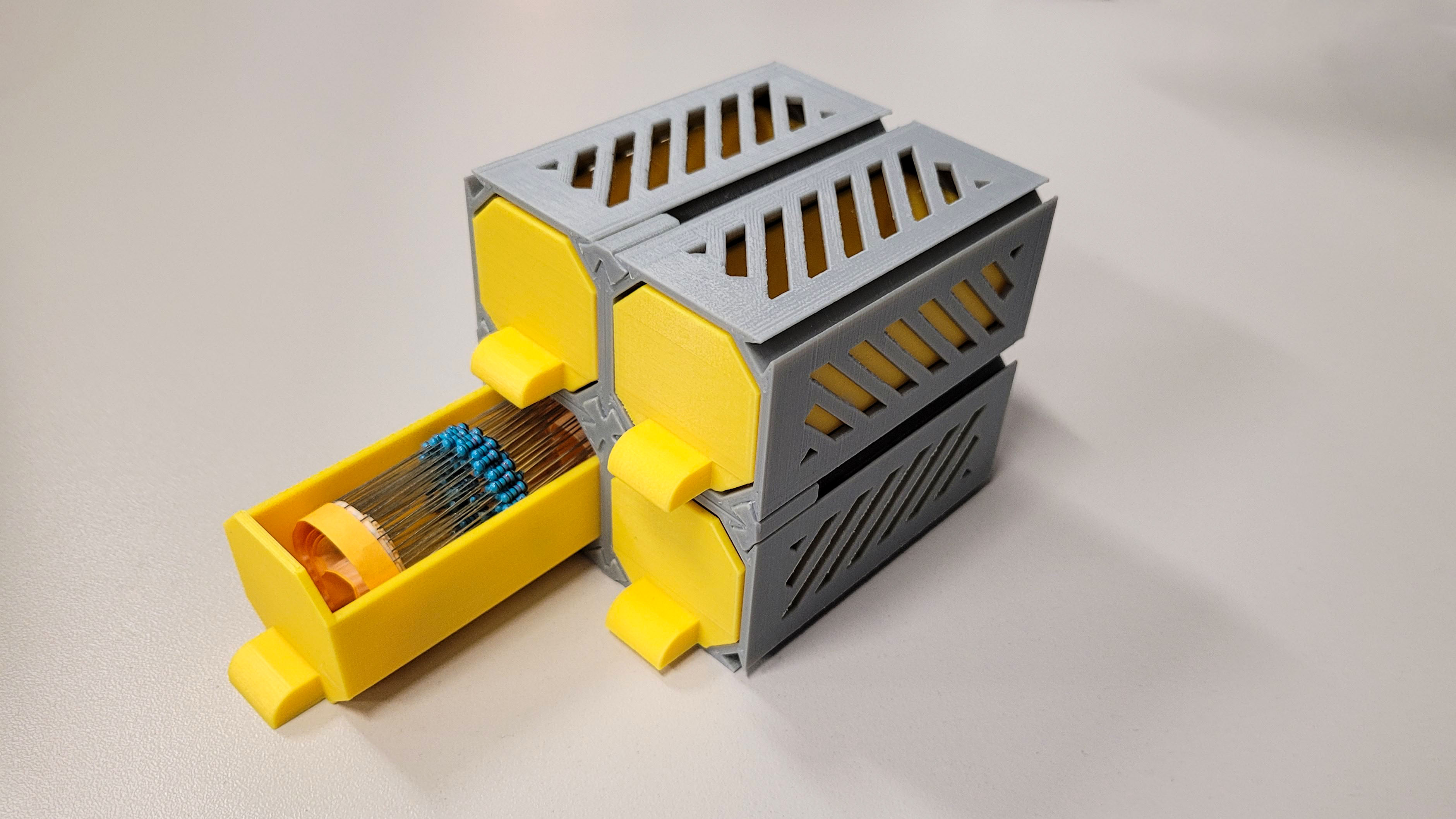 Boxes for resistor