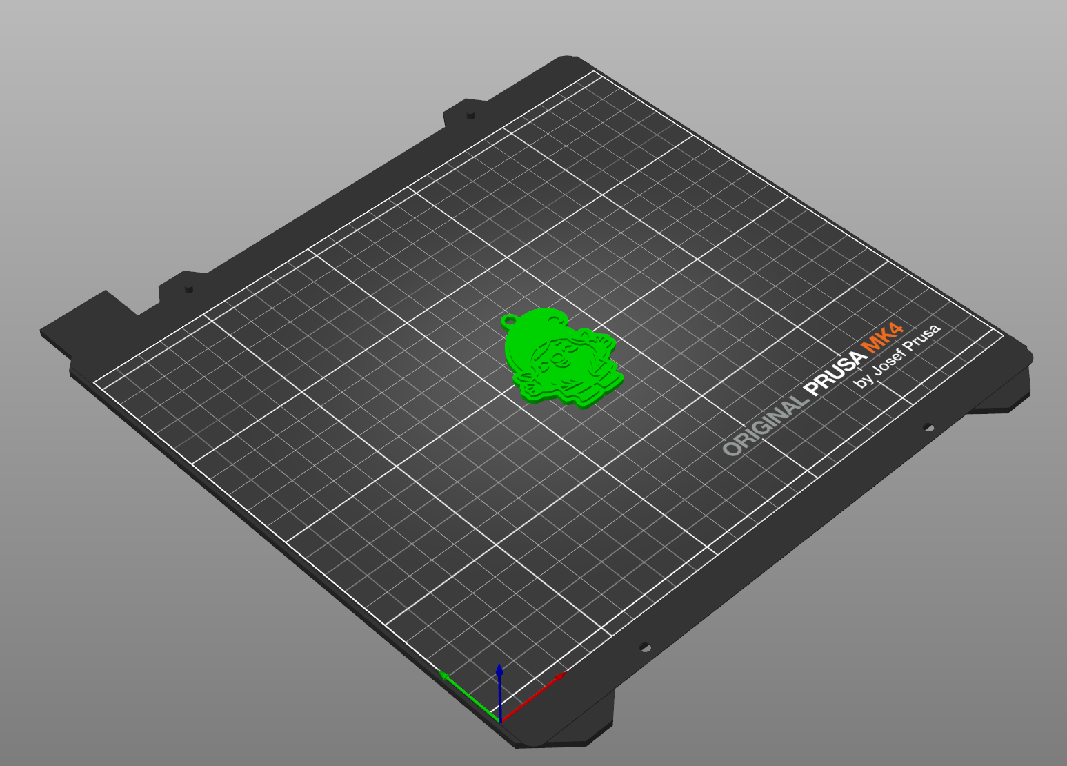 Miniatura 2 do modelo 3D Cute Gnome Keychain