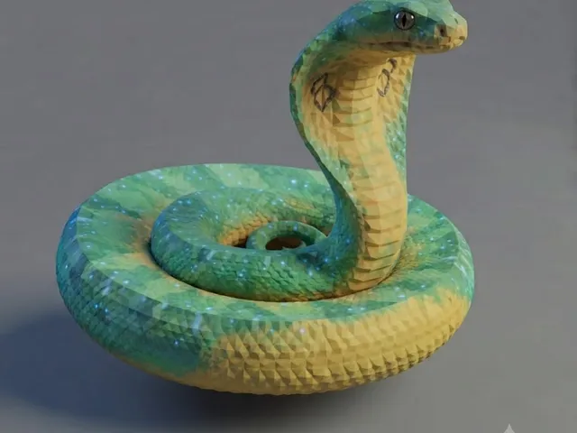 Low Poly Cobra