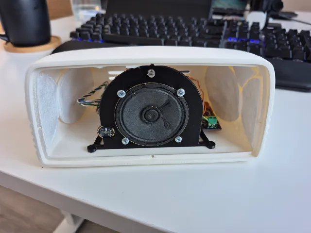 Custom Frame for Severance Inspired Bluetooth Speaker