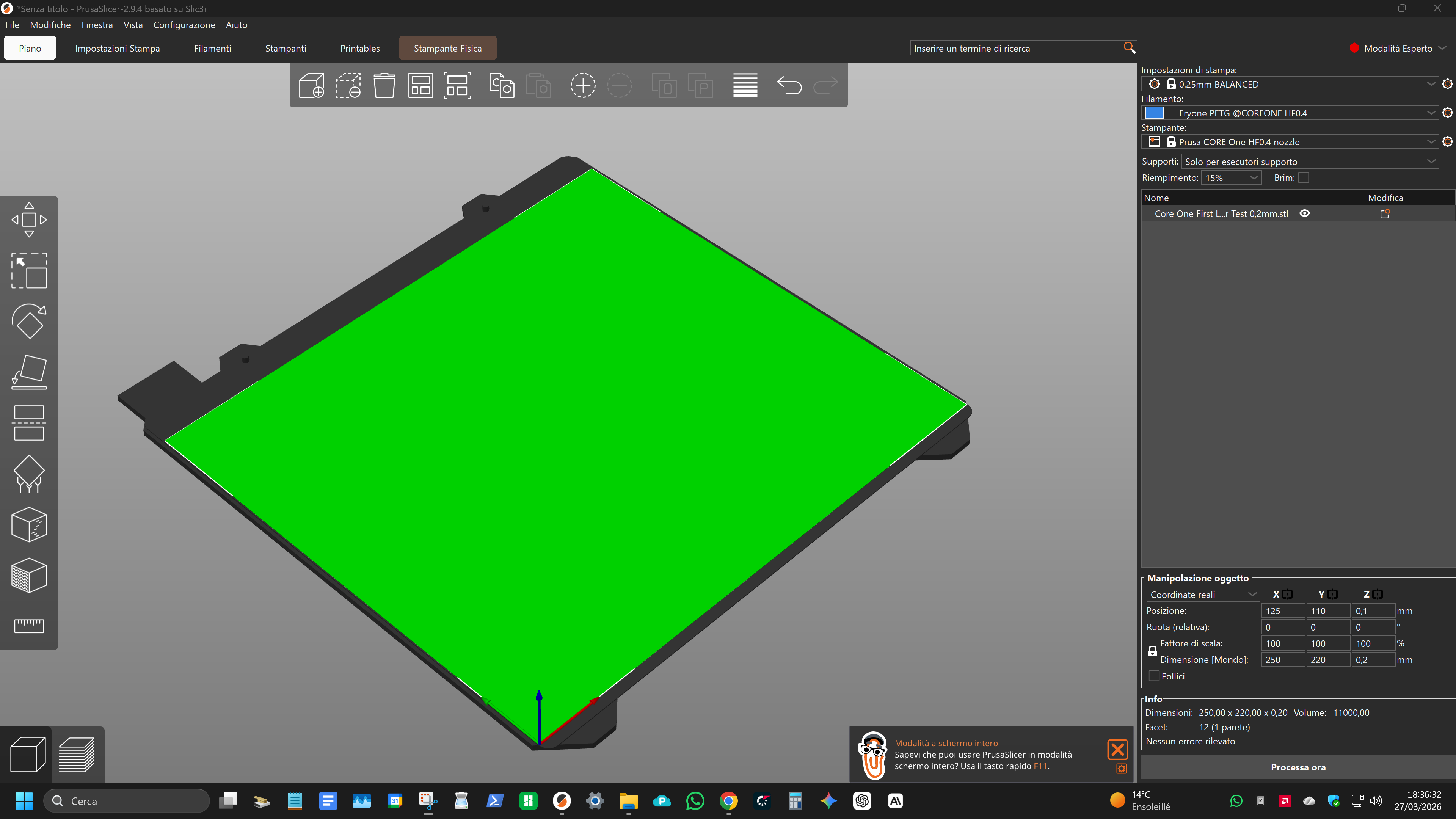 First Layer Core ONE/+