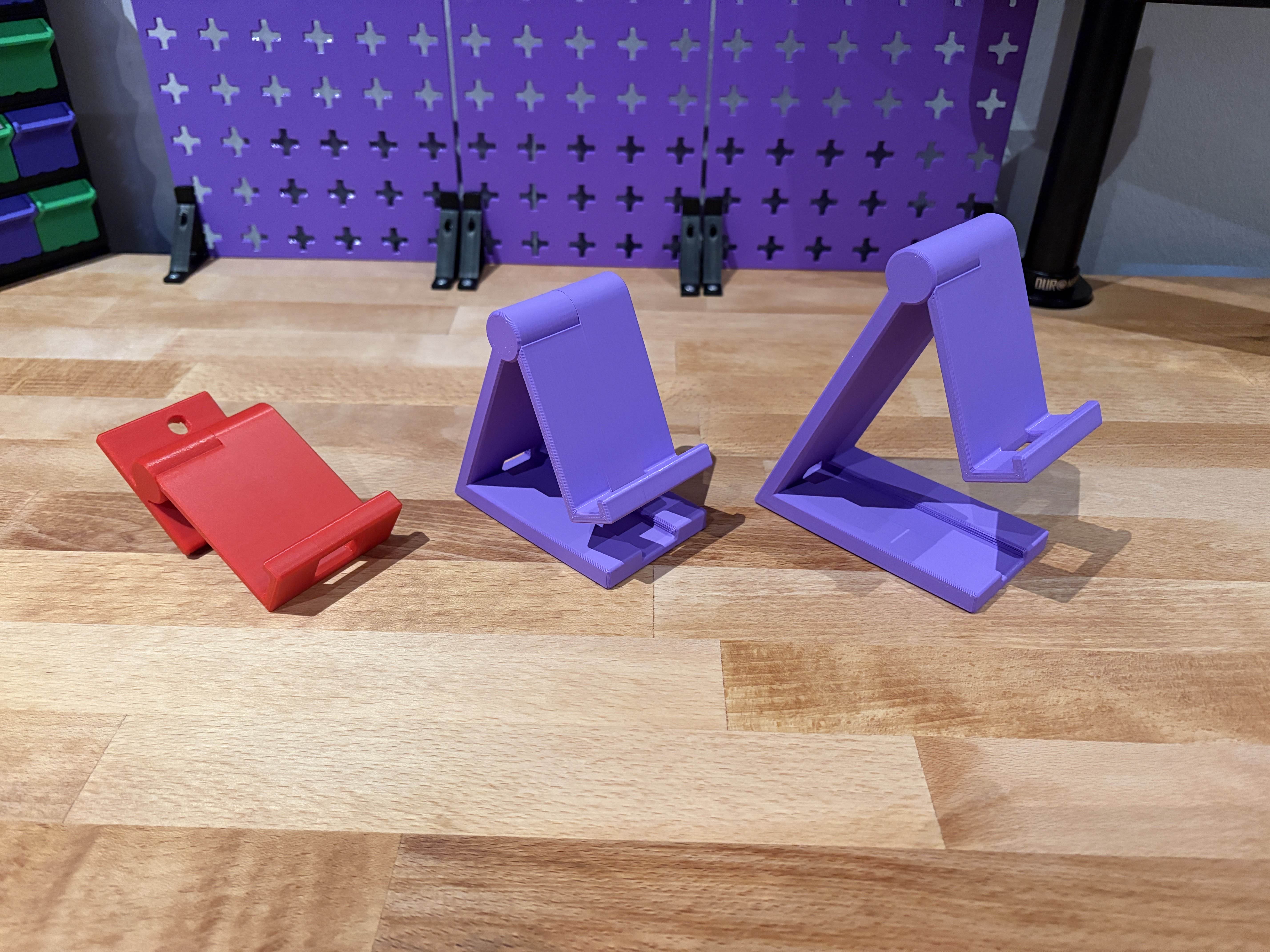Phoneholder - for desk and simrig