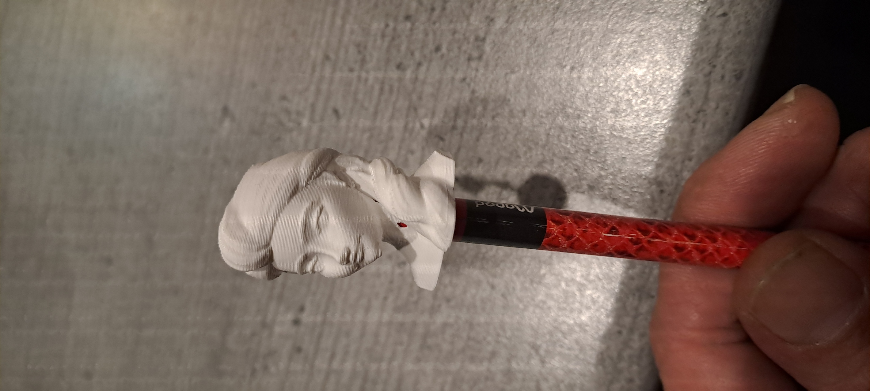 Elsa pencil ornament