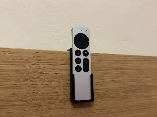 Apple TV (version 2022) Remote holder on bed