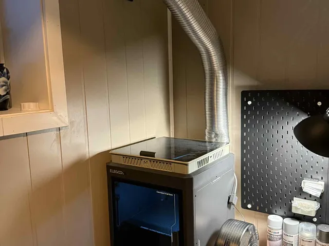 Elegoo Centauri carbon exhaust/ Fume extractor