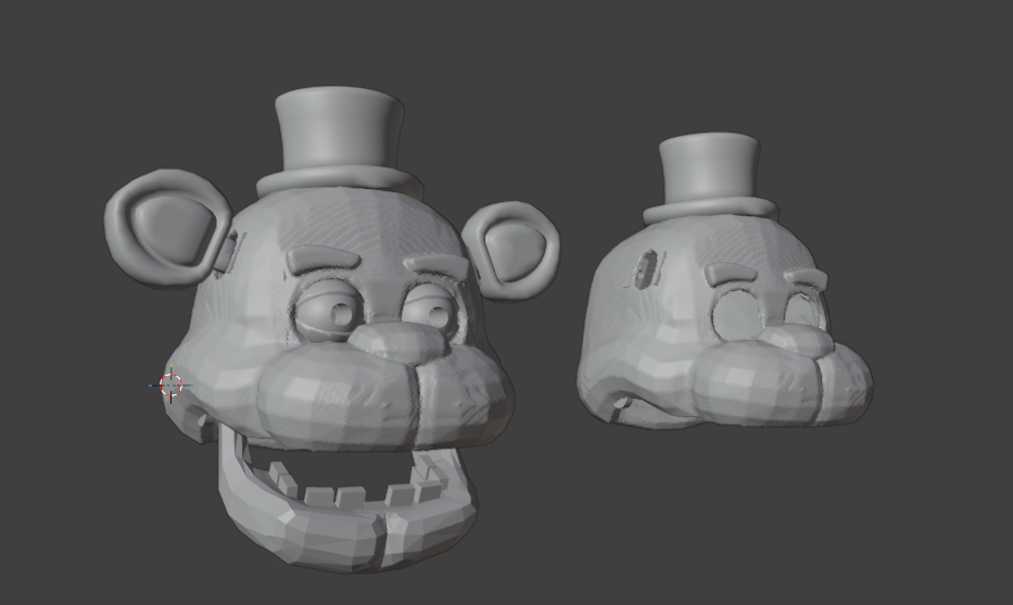 Poseable Freddy Fazbear cosplay helmet v4