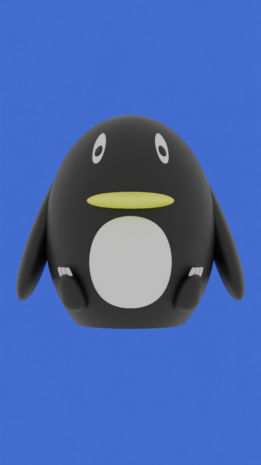 3d penguin 3D model