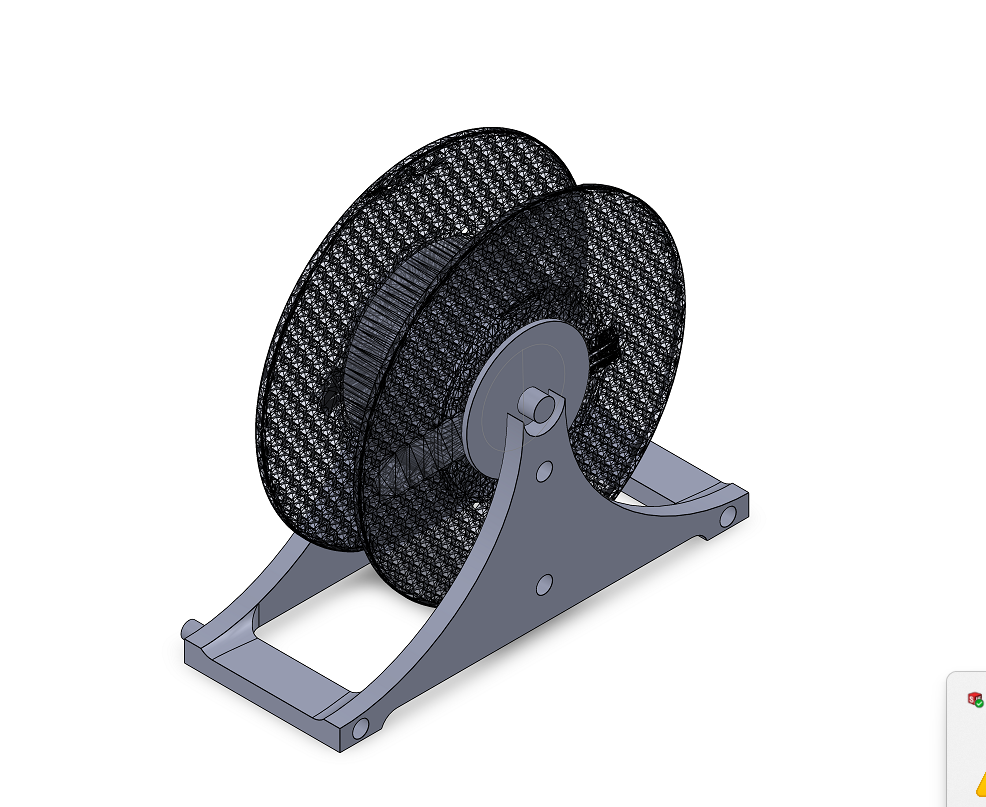 Miniatura 6 do modelo 3D SpoolRack - Modular Cable Storage System