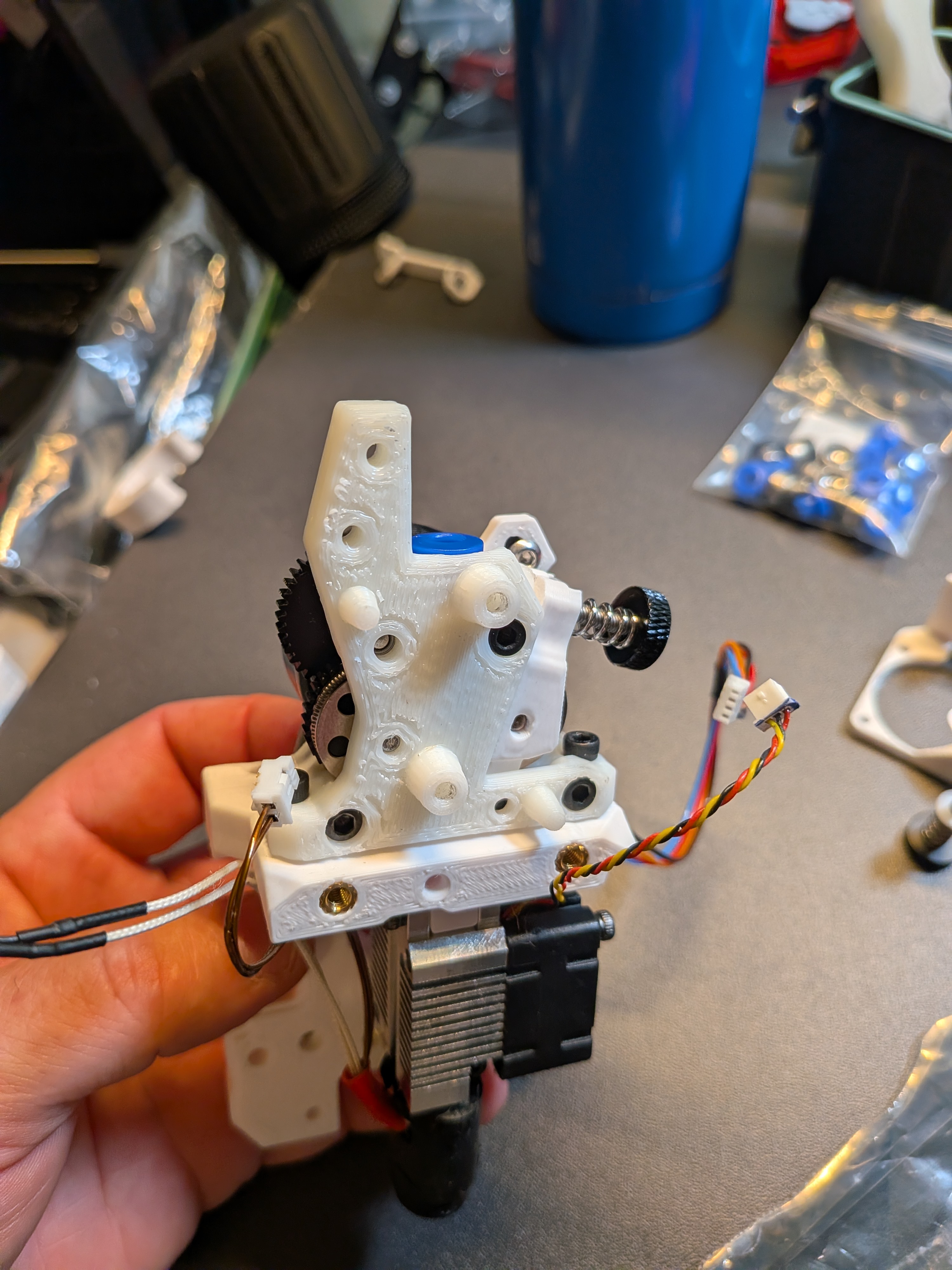 SV08 toolhead board adaptor for StealthProtoxtruder 2.0