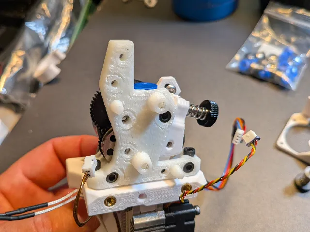 SV08 toolhead board adaptor for StealthProtoxtruder 2.0