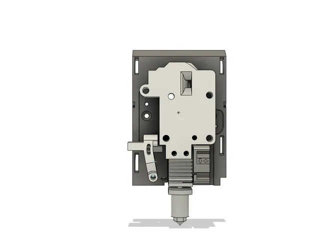 QIDI X-Max 3 (Post Extruder) Filament cutter (Updated)