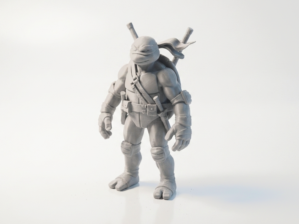 Leonardo TMNT Ninja Turtle Figurine 3D Printable