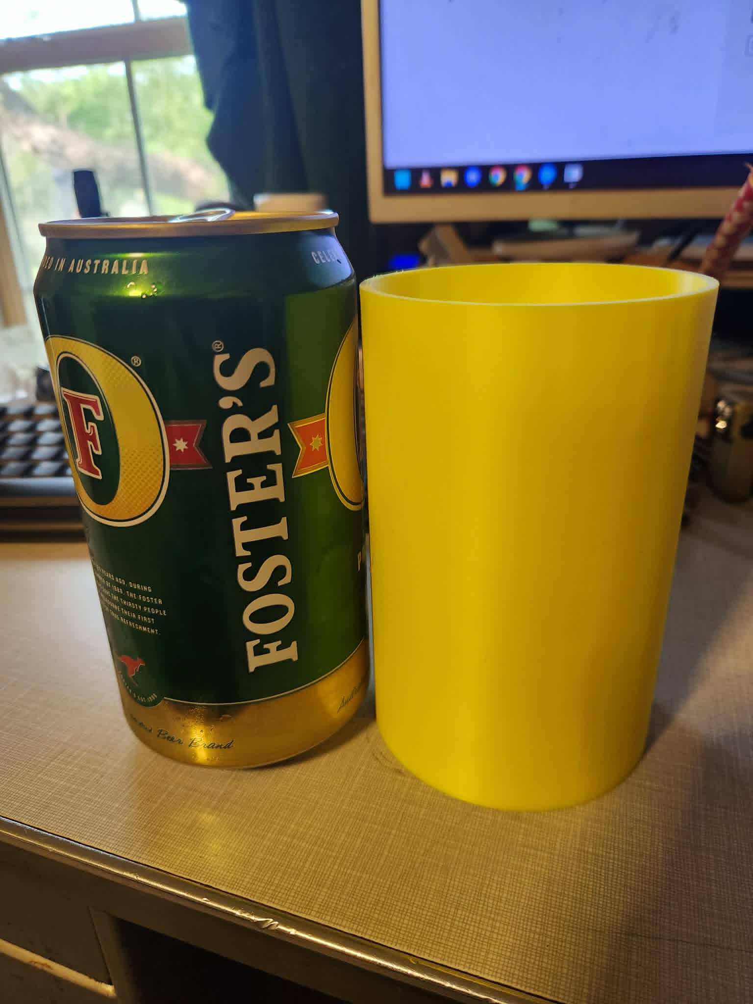 Beer Coozy for "Foster's" sized beers 3D model