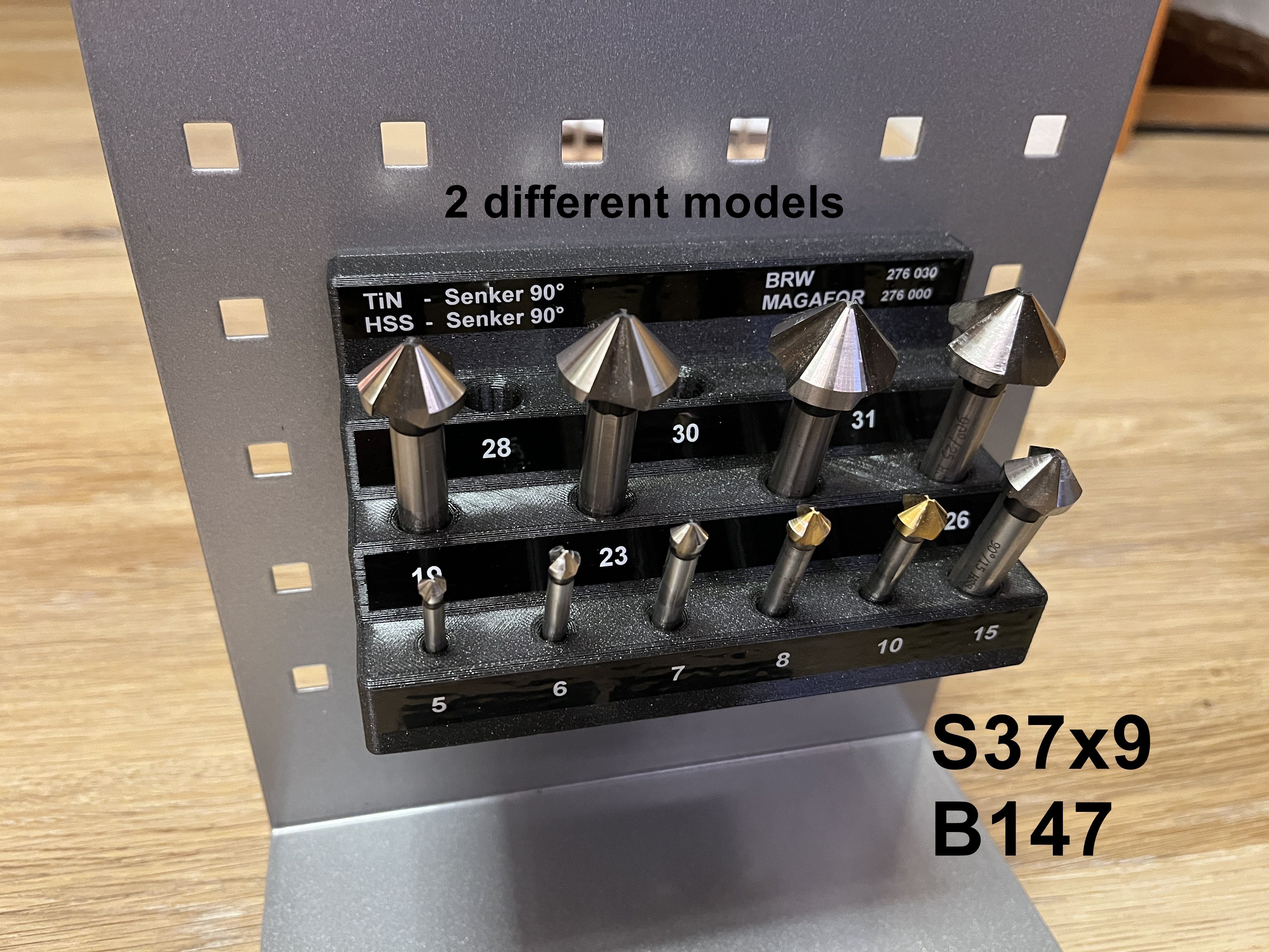 S37x9 - B147 - Senker-Set - Ø4.3-31mm
