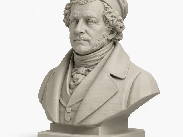 Andre-Marie Ampere Bust