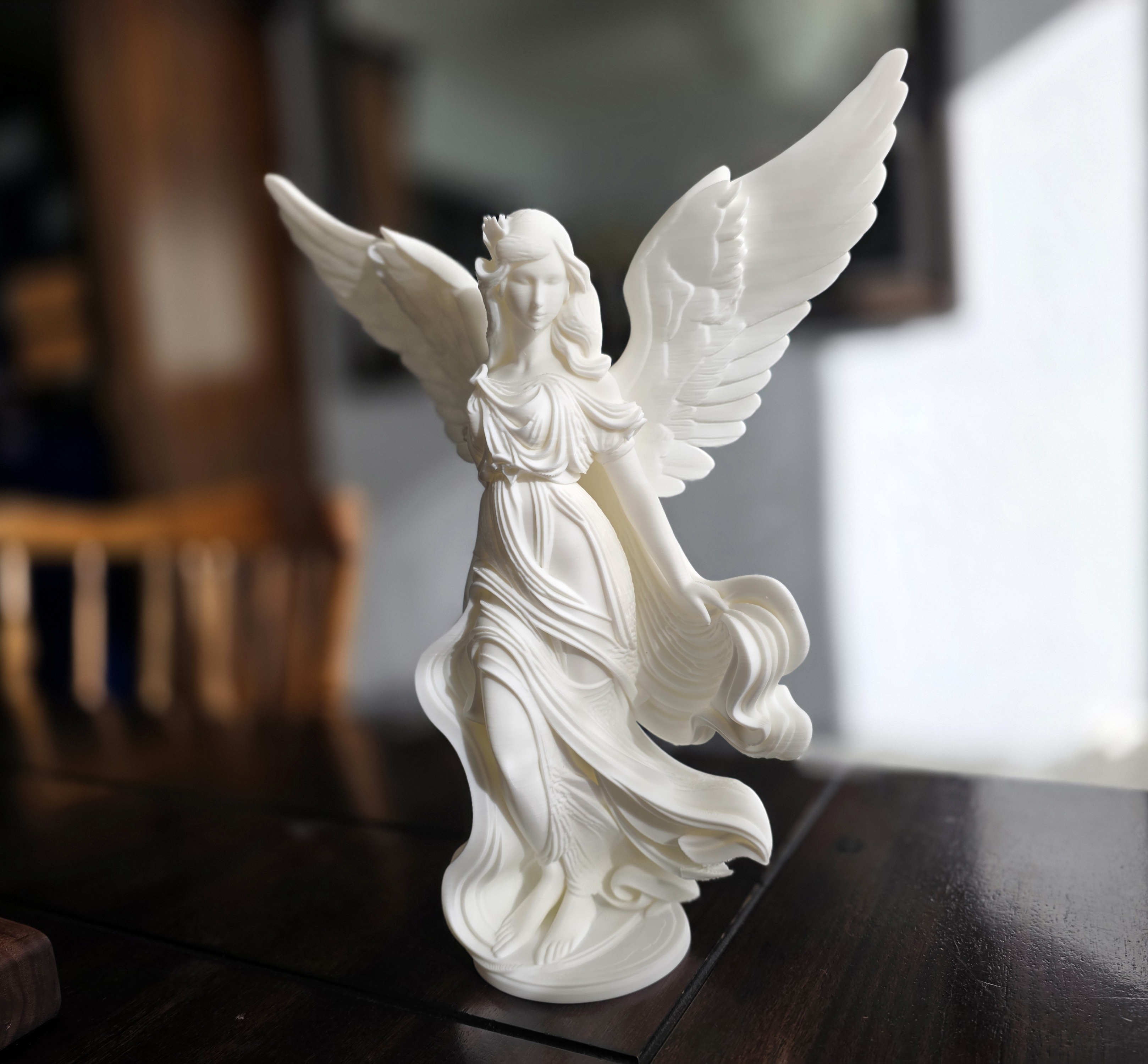 Classical Winged Victory Goddess Angel Statue