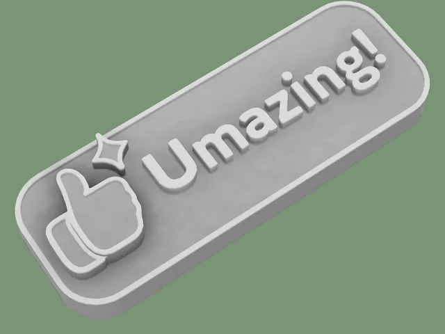 Umazing Keychain (Layer Change color) - Umamusume