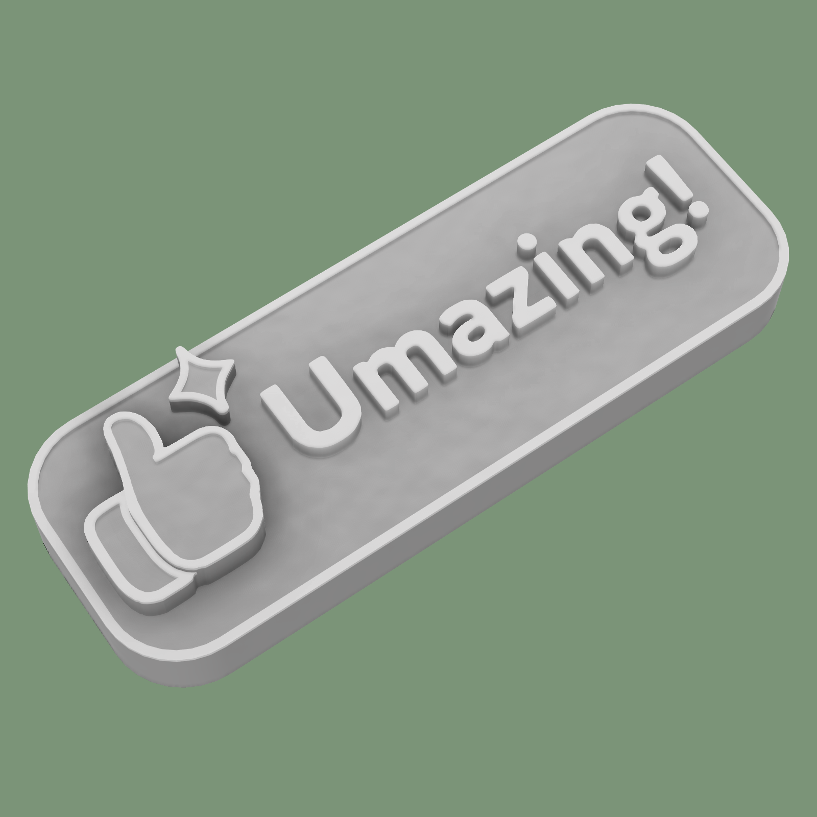 Umazing Keychain (Layer Change color) - Umamusume