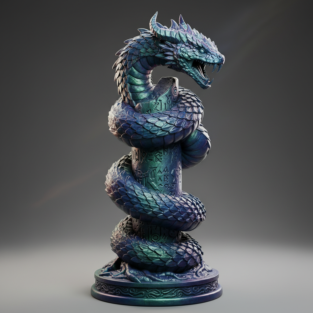 Serpent Idol Totem