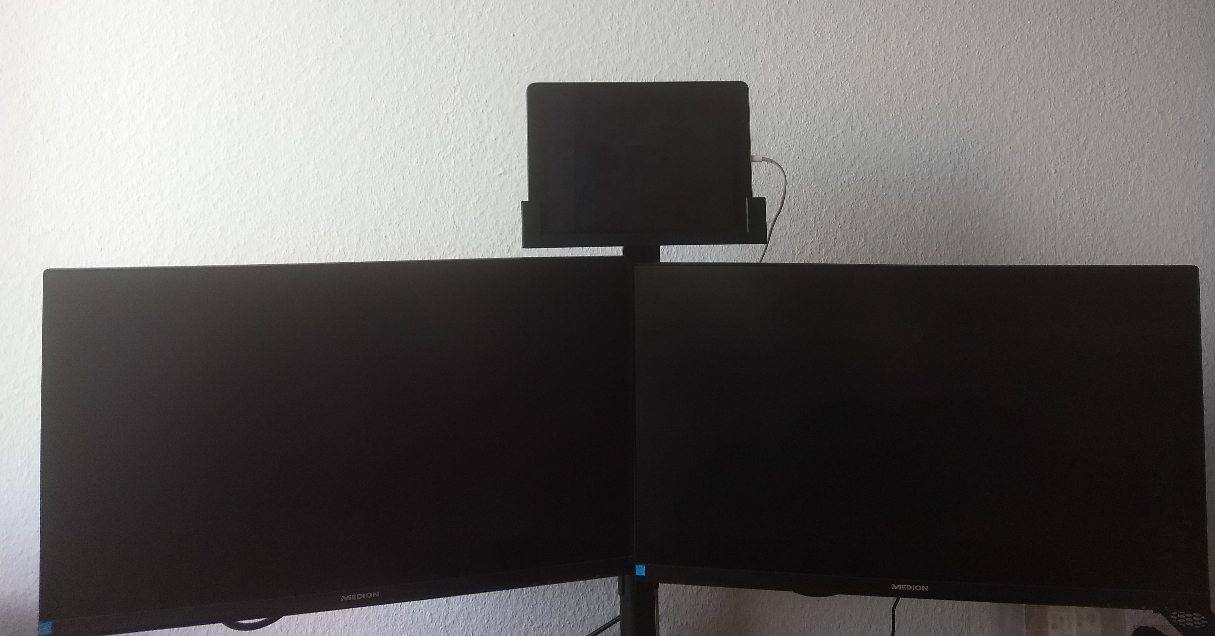 Tablet Holder for Monitor Mount