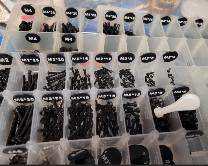Metric hardware organization tags / chips