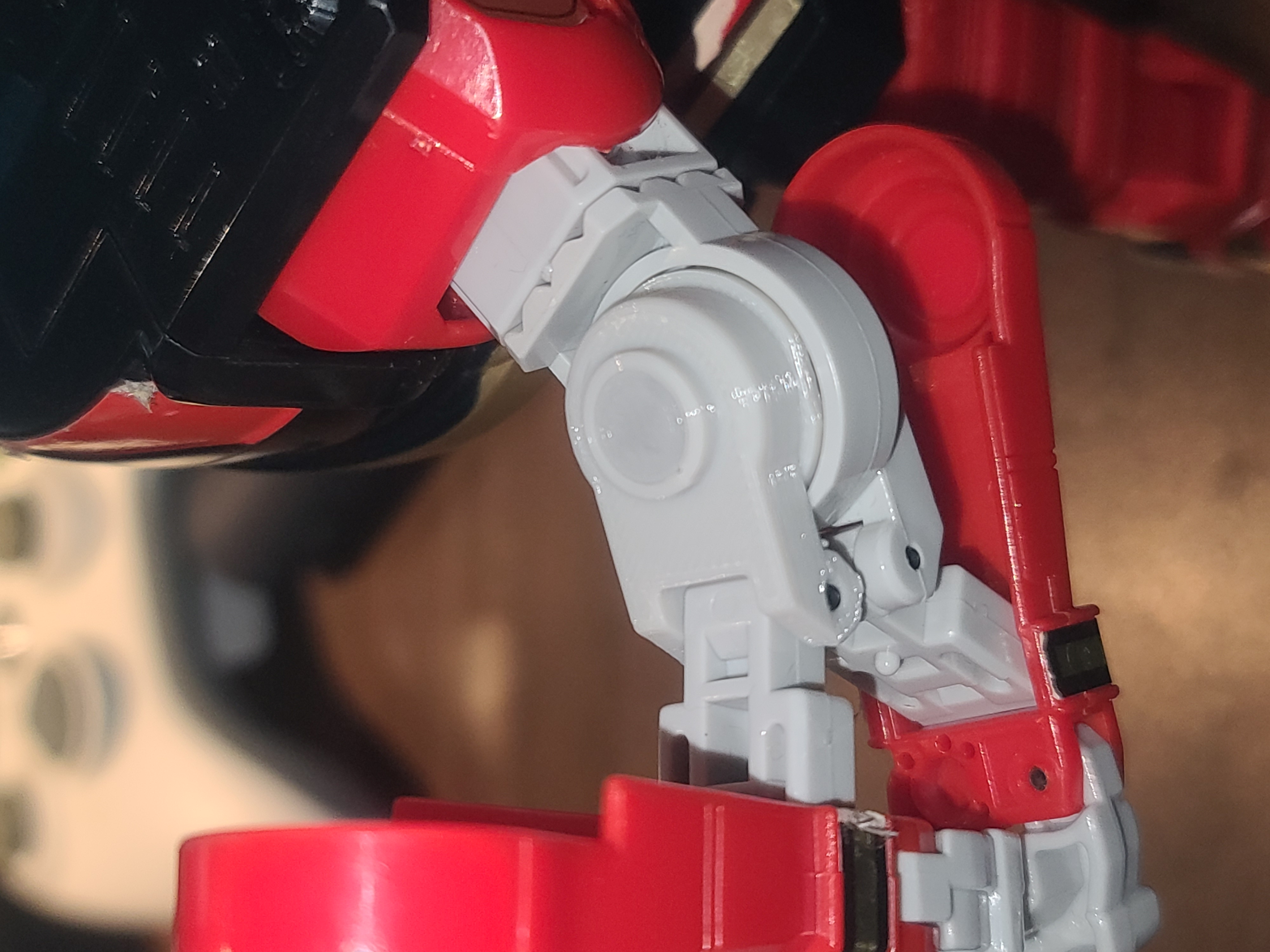 MMPR Red Dragon Thunderzord Elbow Male Side Adaptor